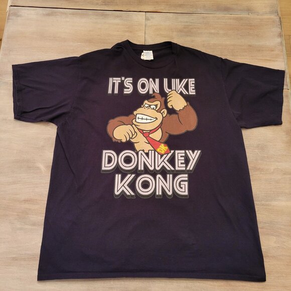 Nintendo IT'S ON LIKE DONKEY KONG T-Shirt Licensed & Official Sz 2XL - Picture 1 of 7